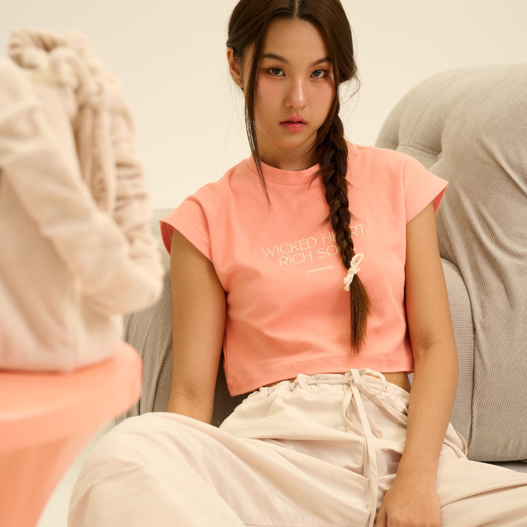 SHE KNOWS - Wicked Heart Baby Tee