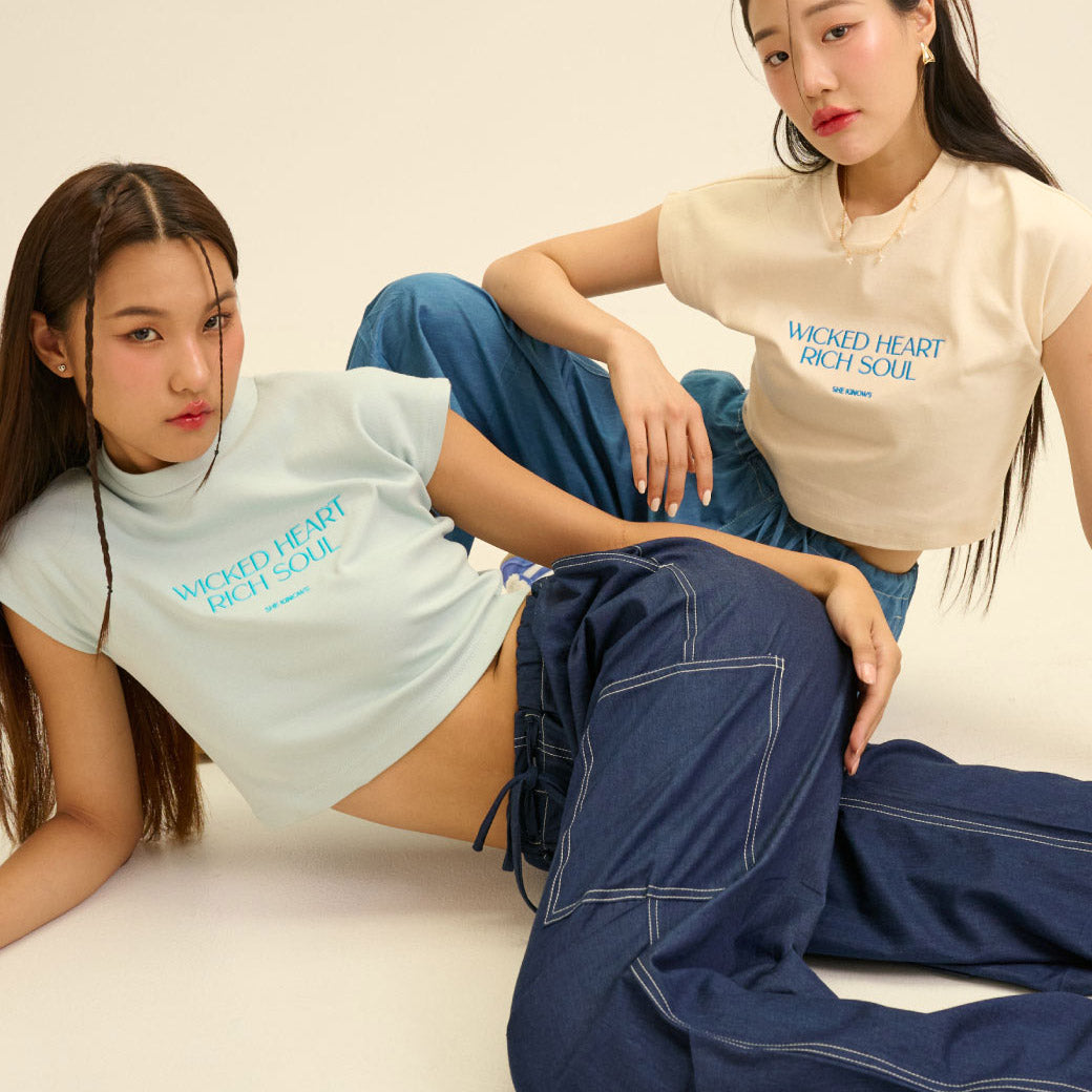 SHE KNOWS - Billy Utility Jeans