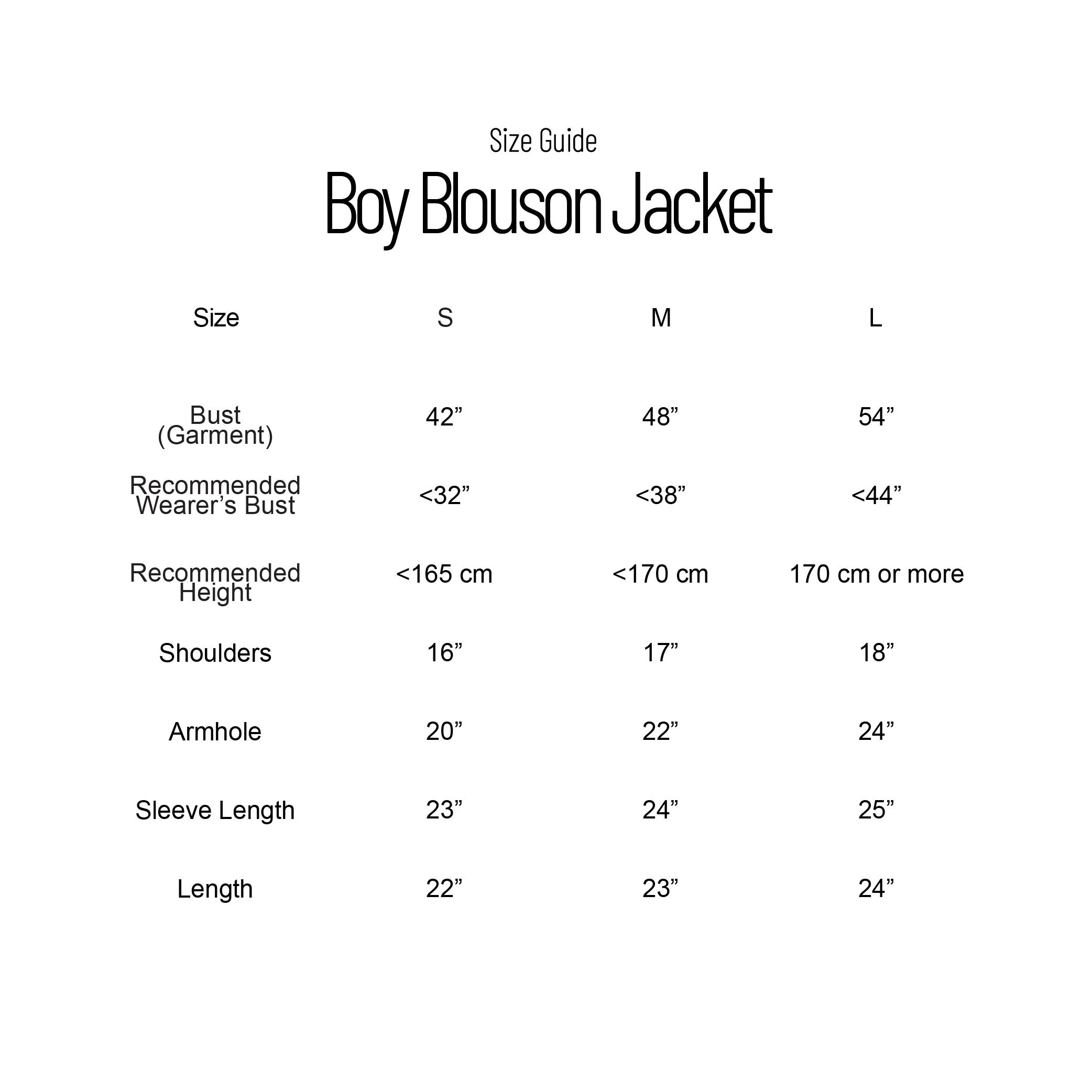 She Knows - Boy Blouson Jacket