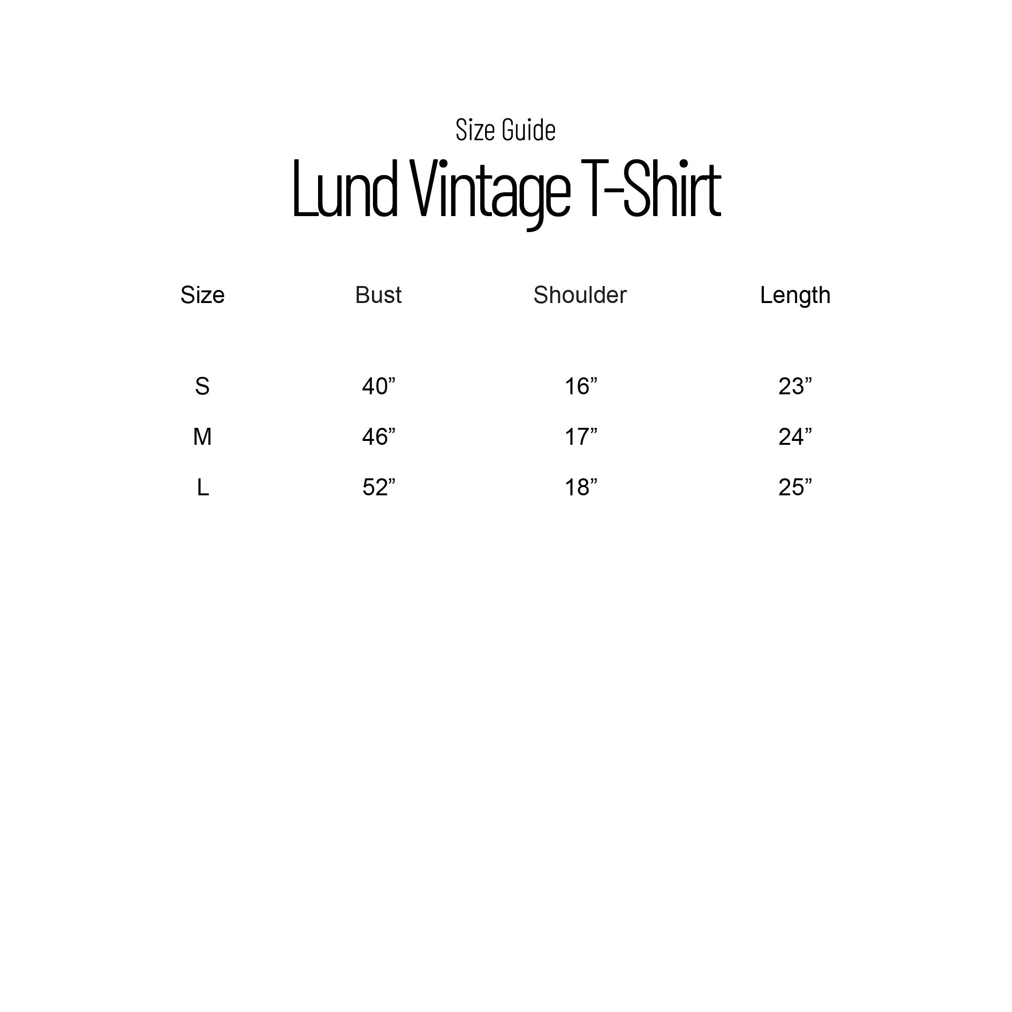 SHE KNOWS - Lund Vintage T-shirt