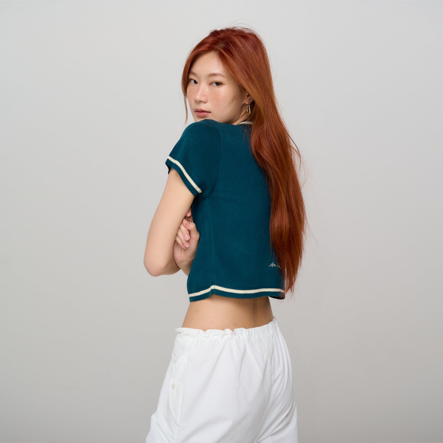 SHE KNOWS - Baby Knit Top