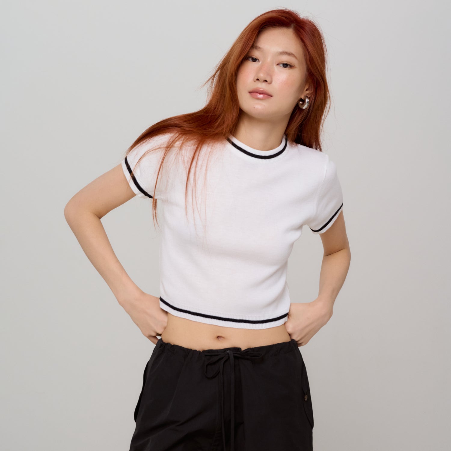 SHE KNOWS - Baby Knit Top