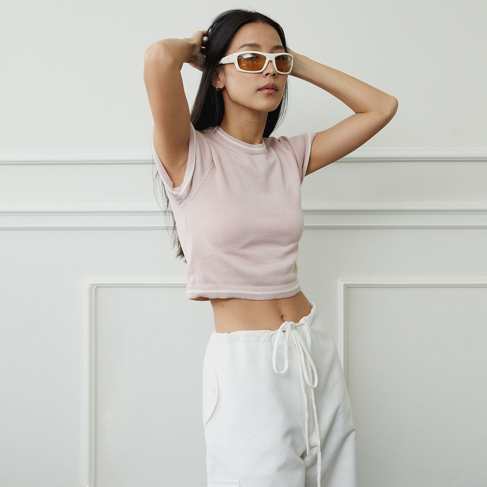 SHE KNOWS - Baby Knit Top