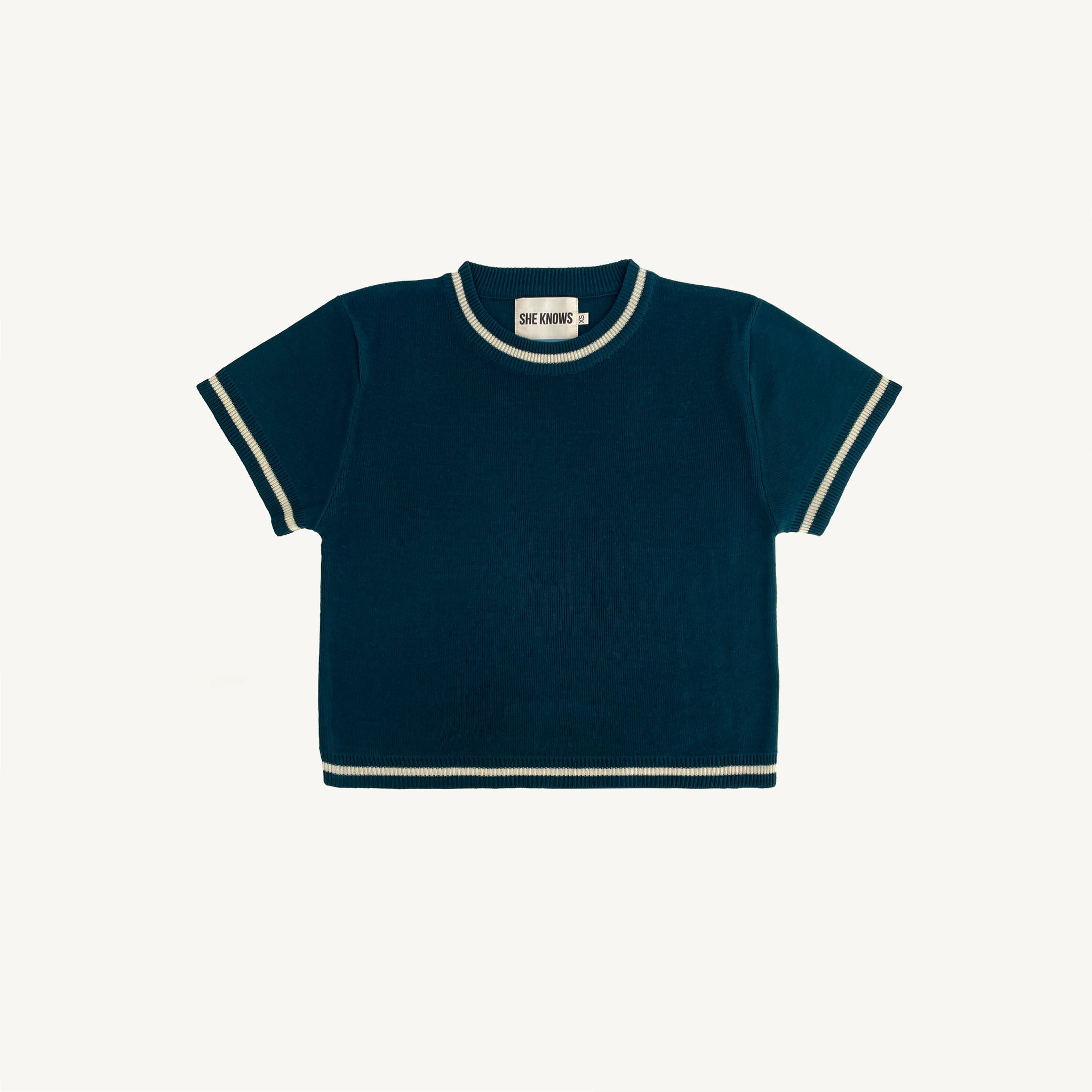 SHE KNOWS - Baby Knit Top