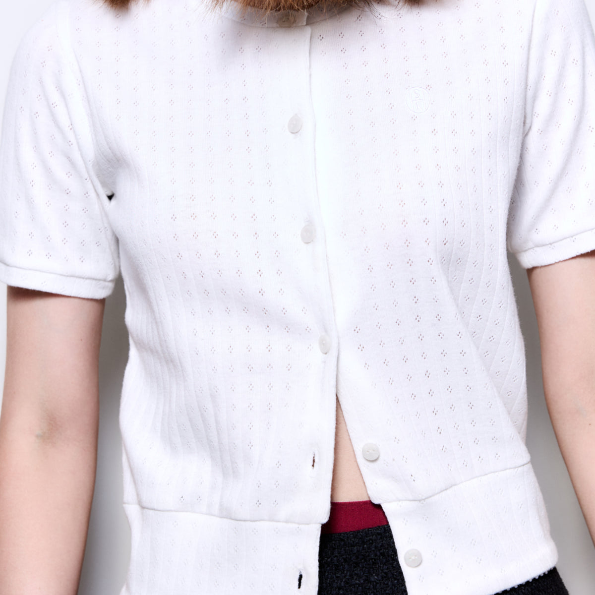 SHE KNOWS - Bisou Pointelle Cardigan
