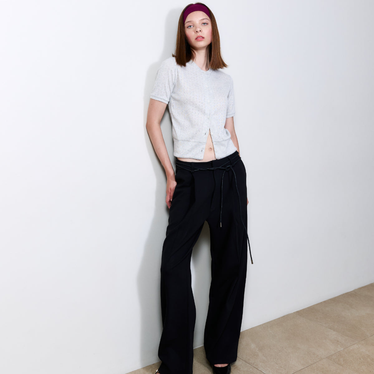 SHE KNOWS - Bisou Pointelle Cardigan