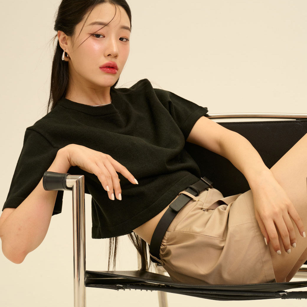 SHE KNOWS - Rue Reknit Crop Top