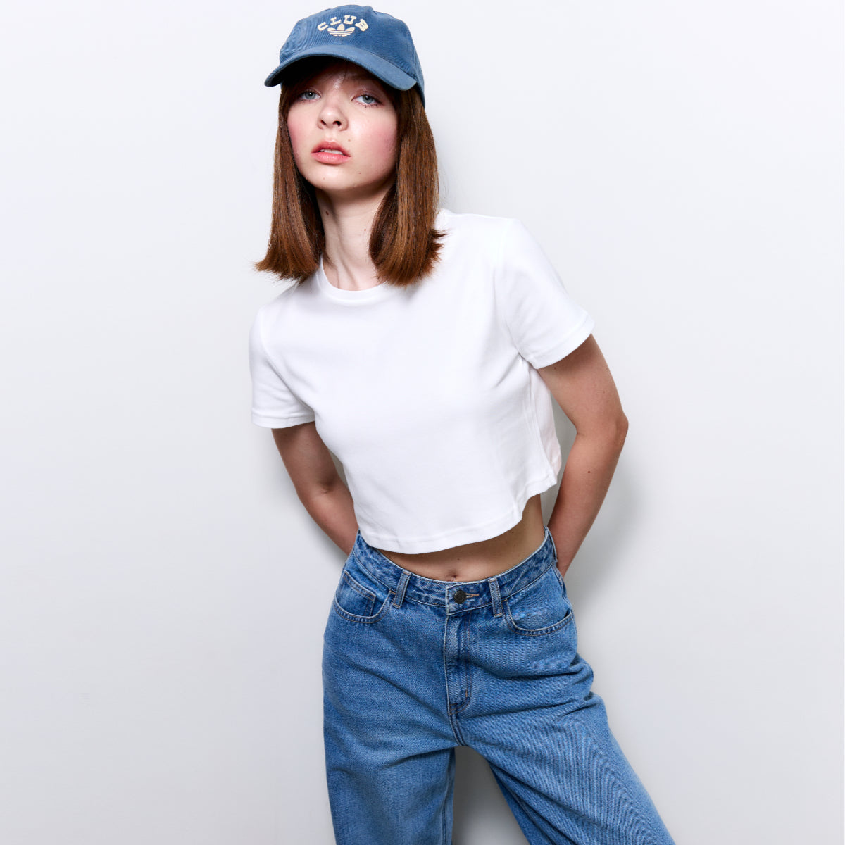 CORE - Crop Crew Neck T-Shirt
