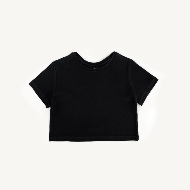 CORE - Crop Crew Neck T-Shirt