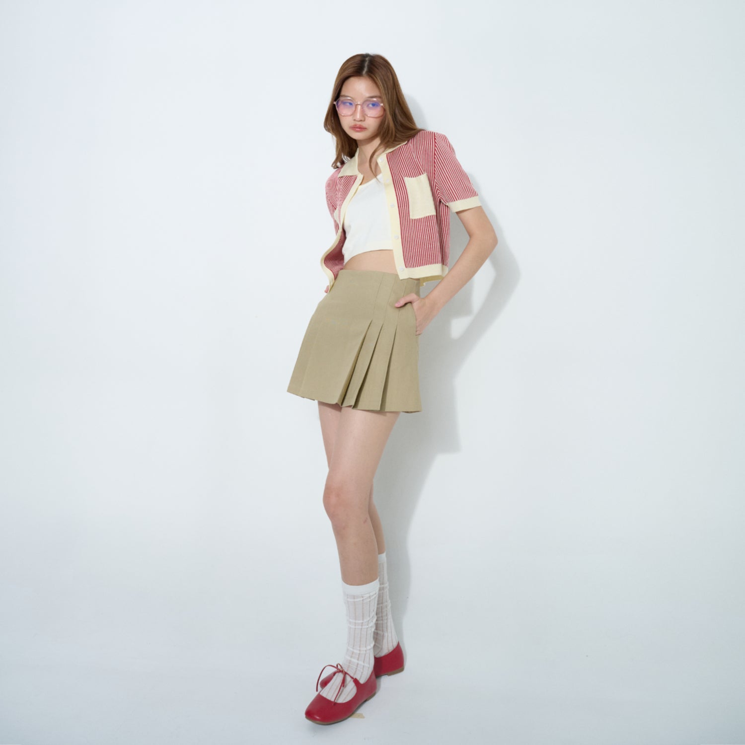 SHE KNOWS - Kai Knit Shirt