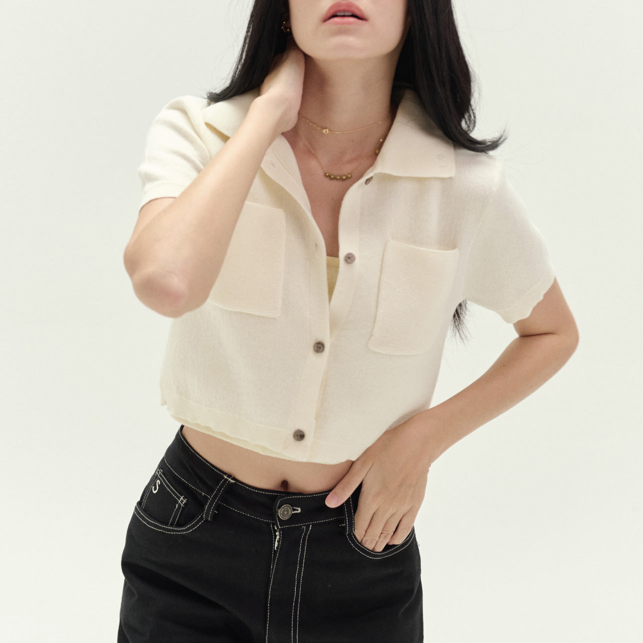 SHE KNOWS - Kai Knit Shirt