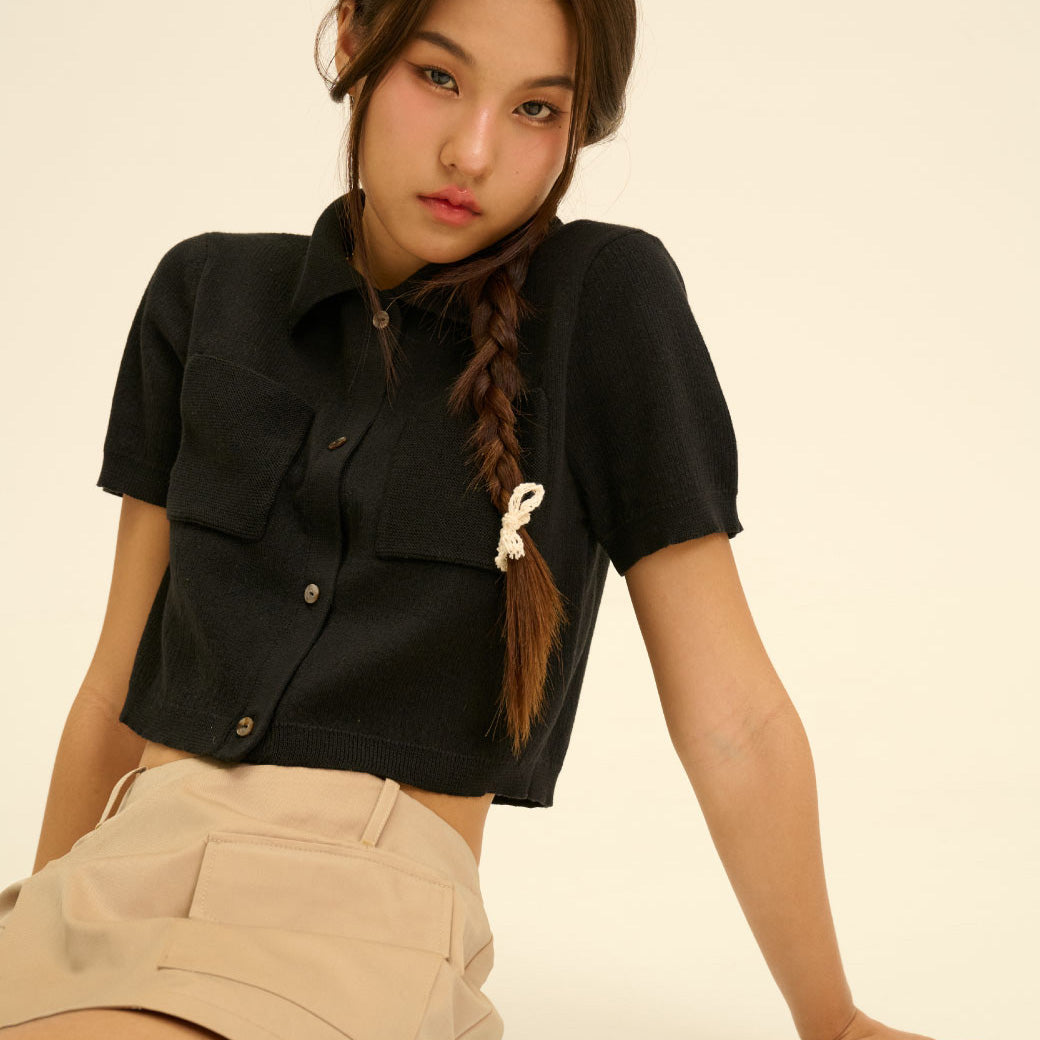 SHE KNOWS - Kai Knit Shirt