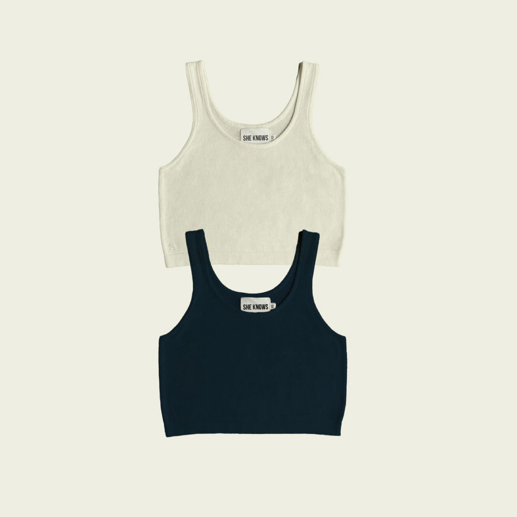 SHE KNOWS - Luna Knit Tank