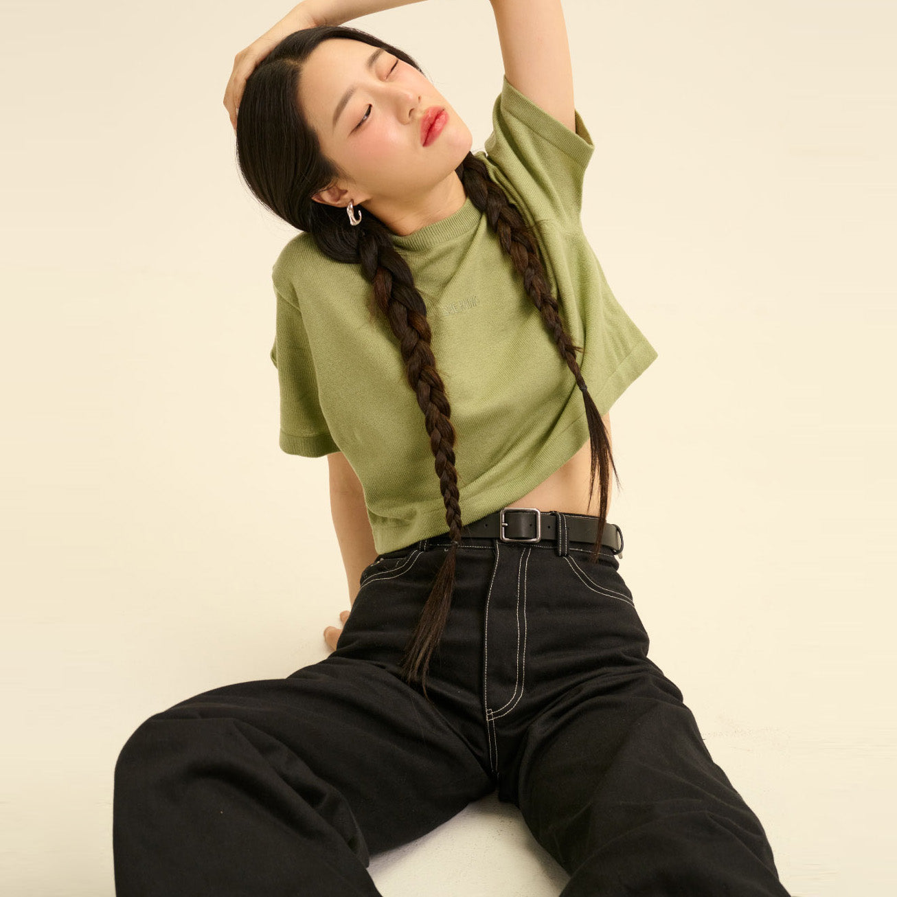 SHE KNOWS - Rue Reknit Crop Top