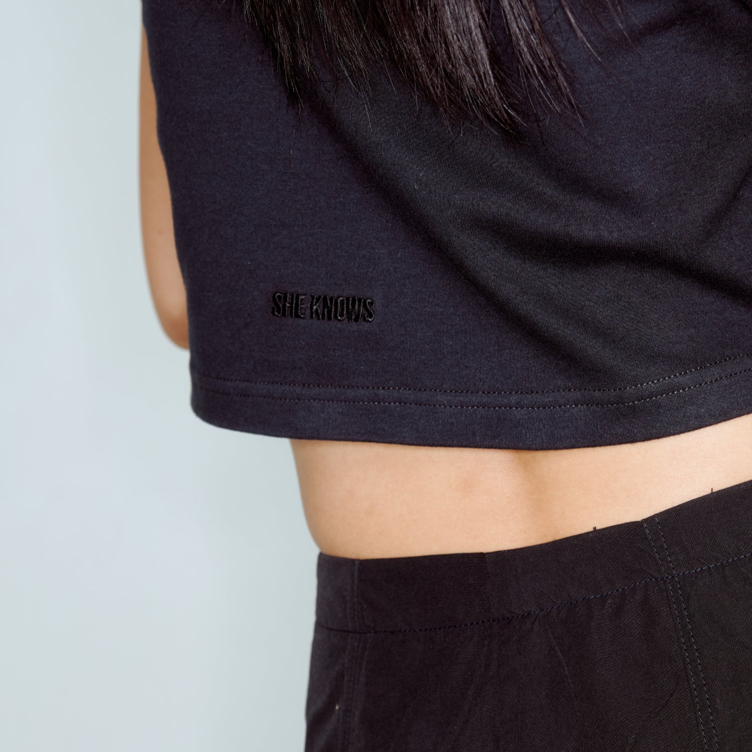 CORE - Crop Crew Neck T-Shirt