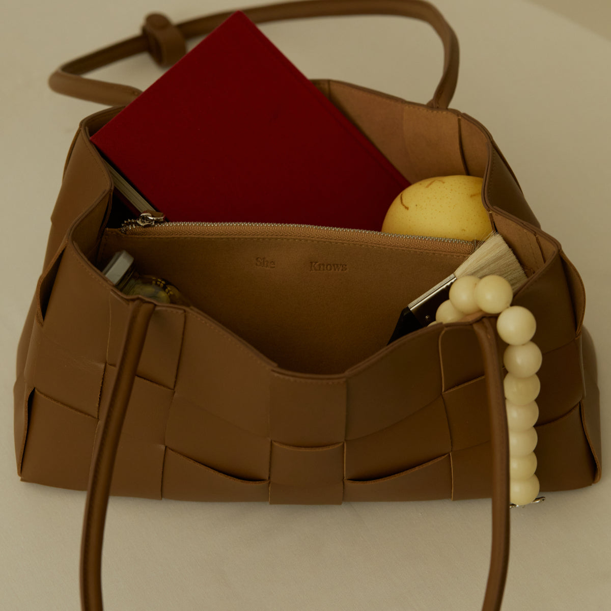 SHE KNOWS - Willow Woven Bag