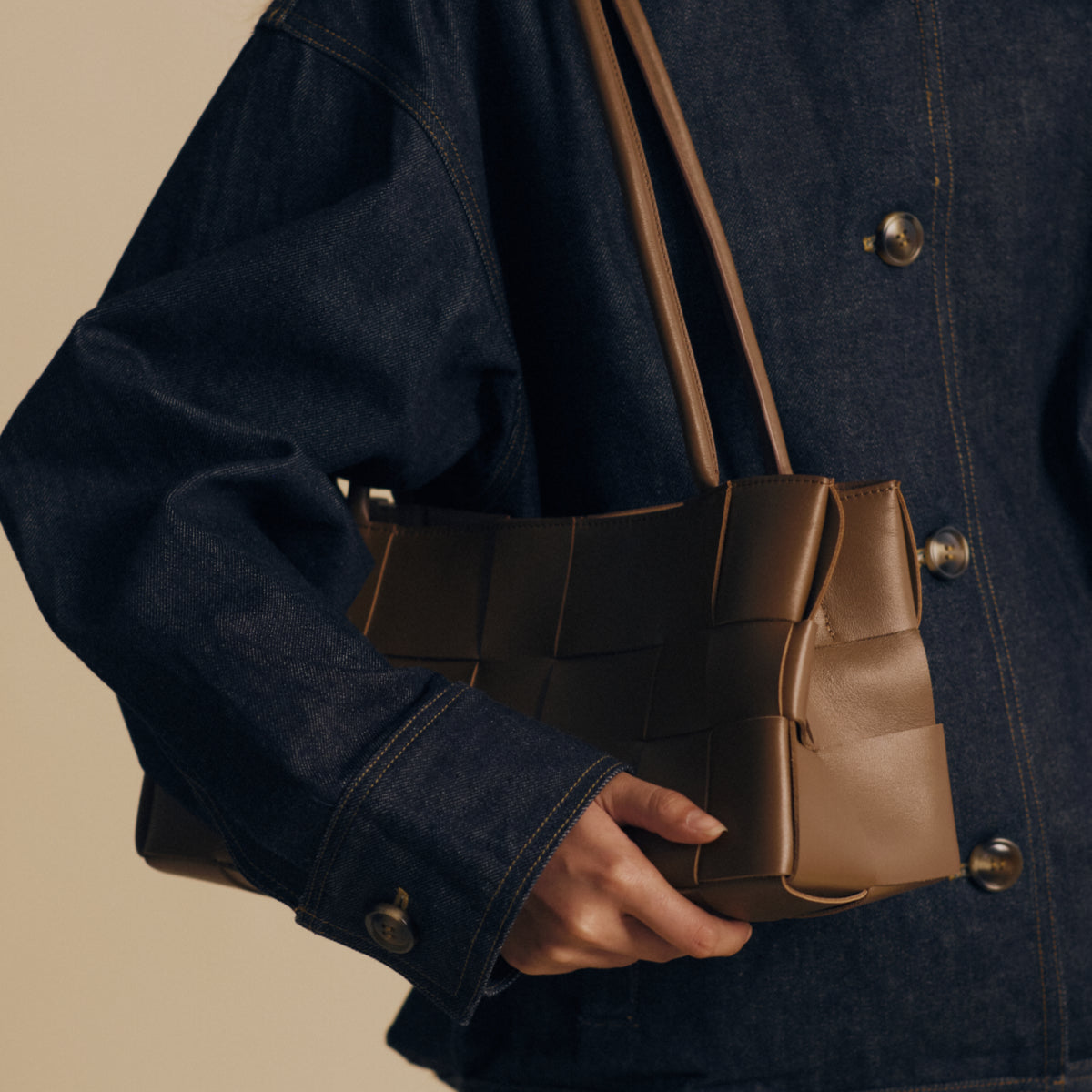 SHE KNOWS - Willow Woven Bag