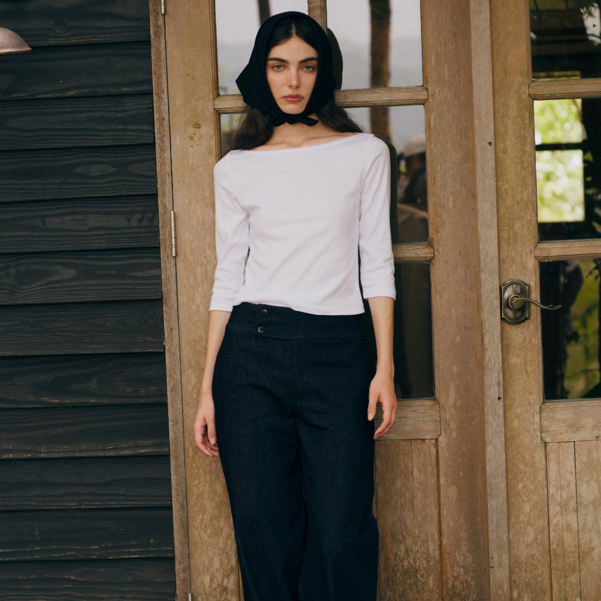 She Knows - Caroline Cotton Blouse