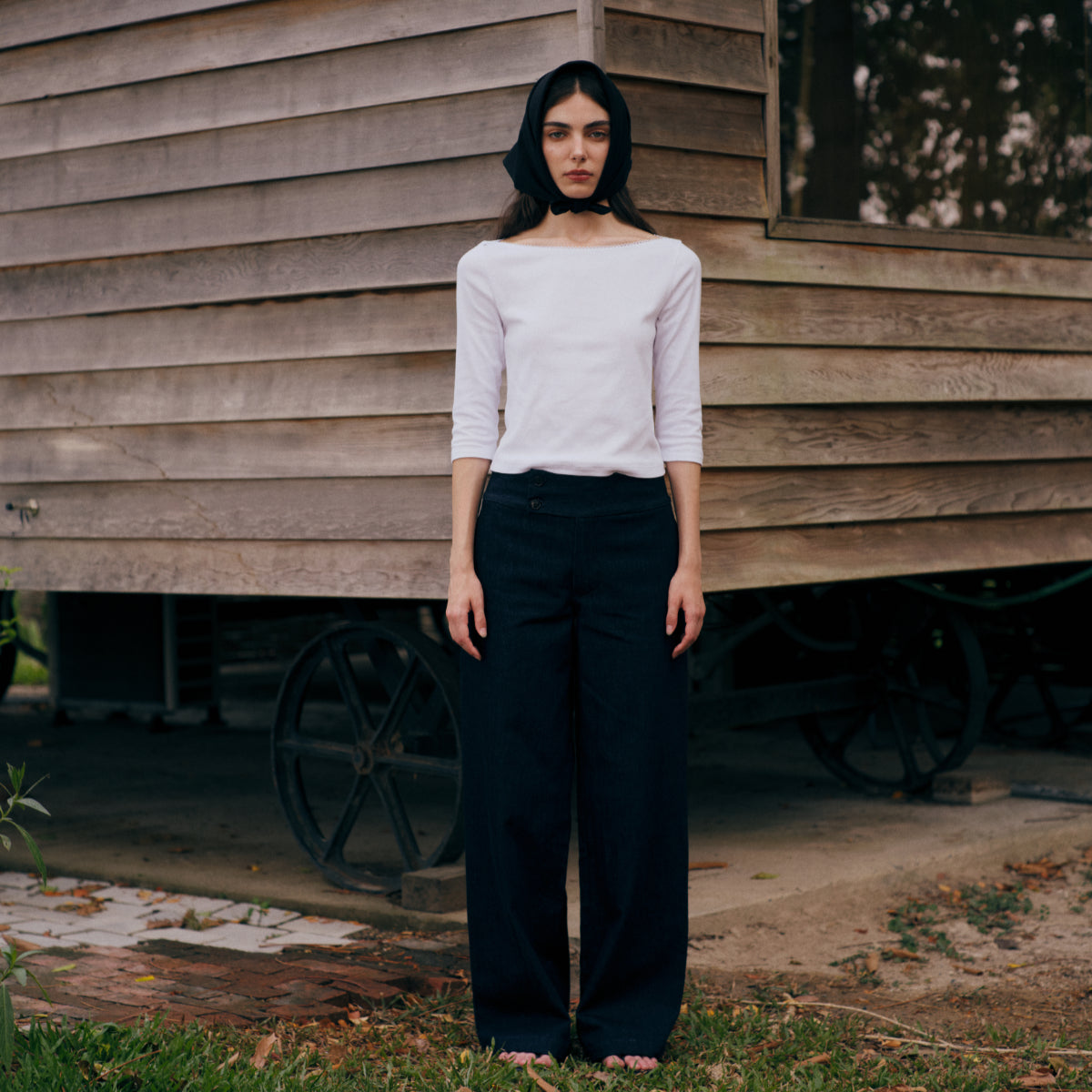 She Knows - Caroline Cotton Blouse