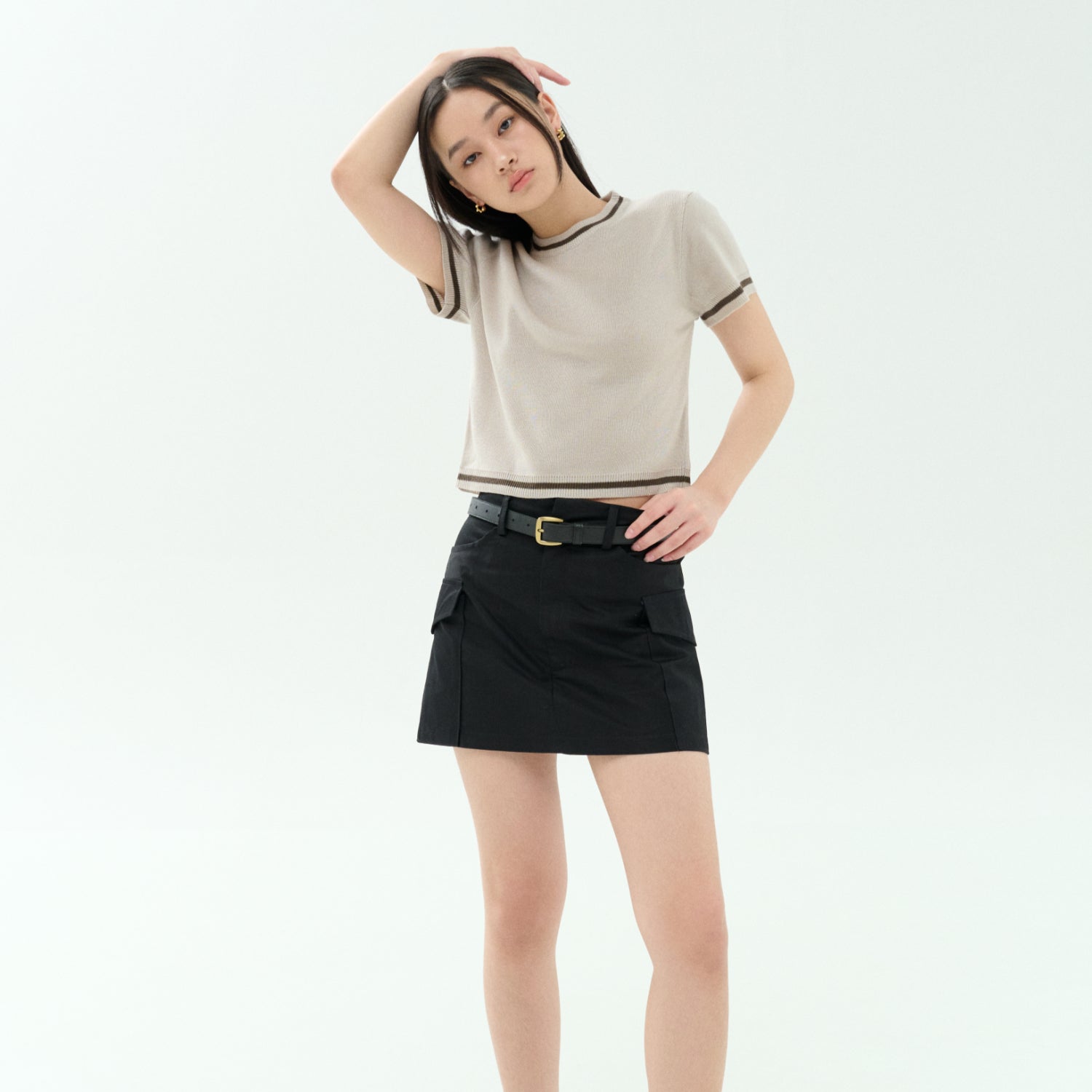 SHE KNOWS - Baby Knit Top