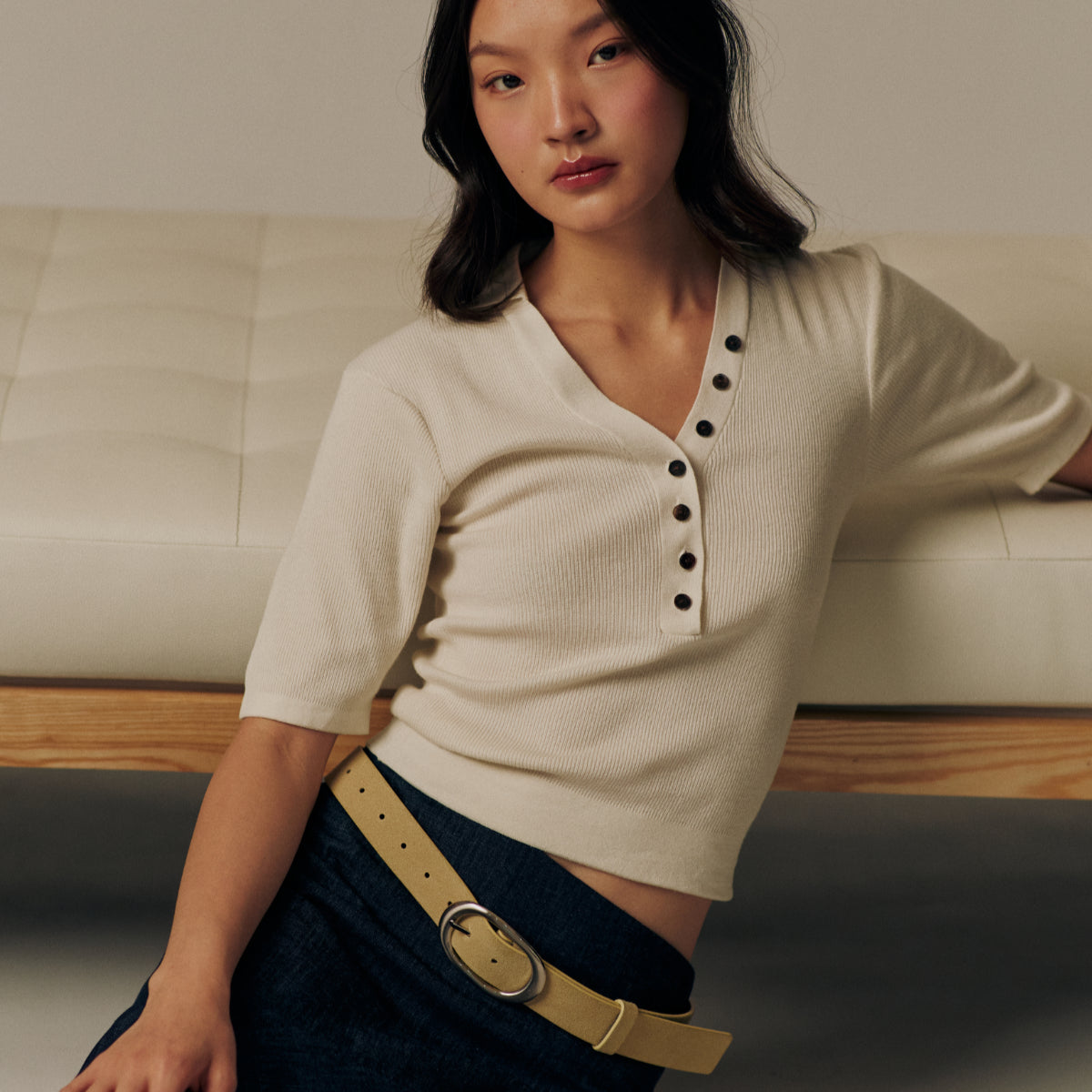She Knows - Ami Knit Top