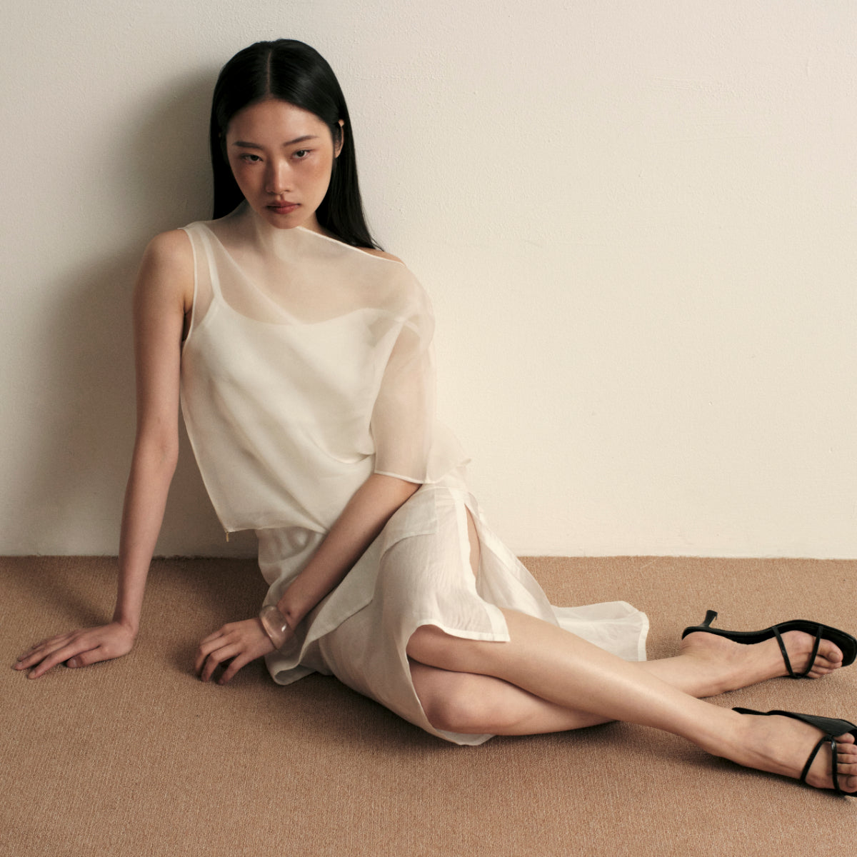 She Knows - Inez Leather Sandals