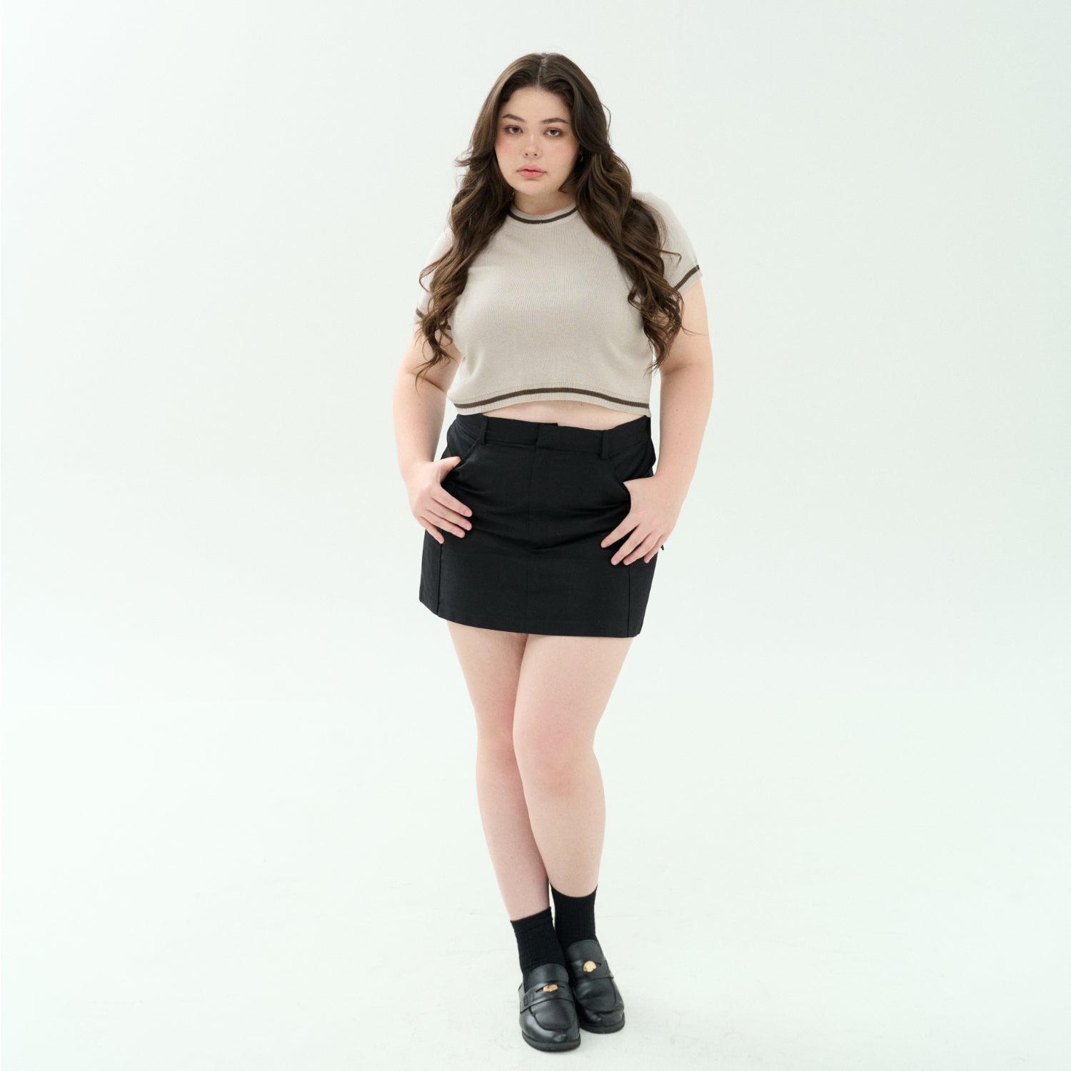 SHE KNOWS - Baby Knit Top