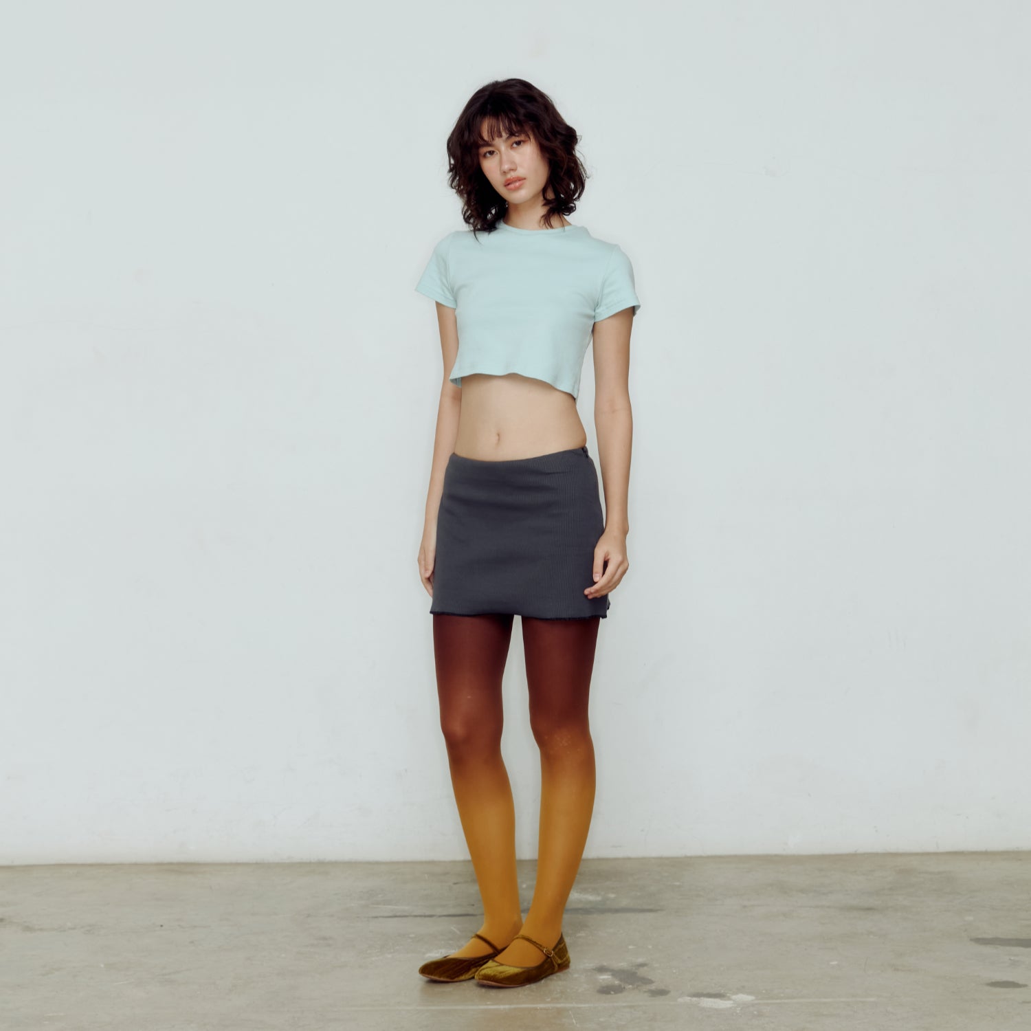 CORE - Crop Crew Neck T-Shirt