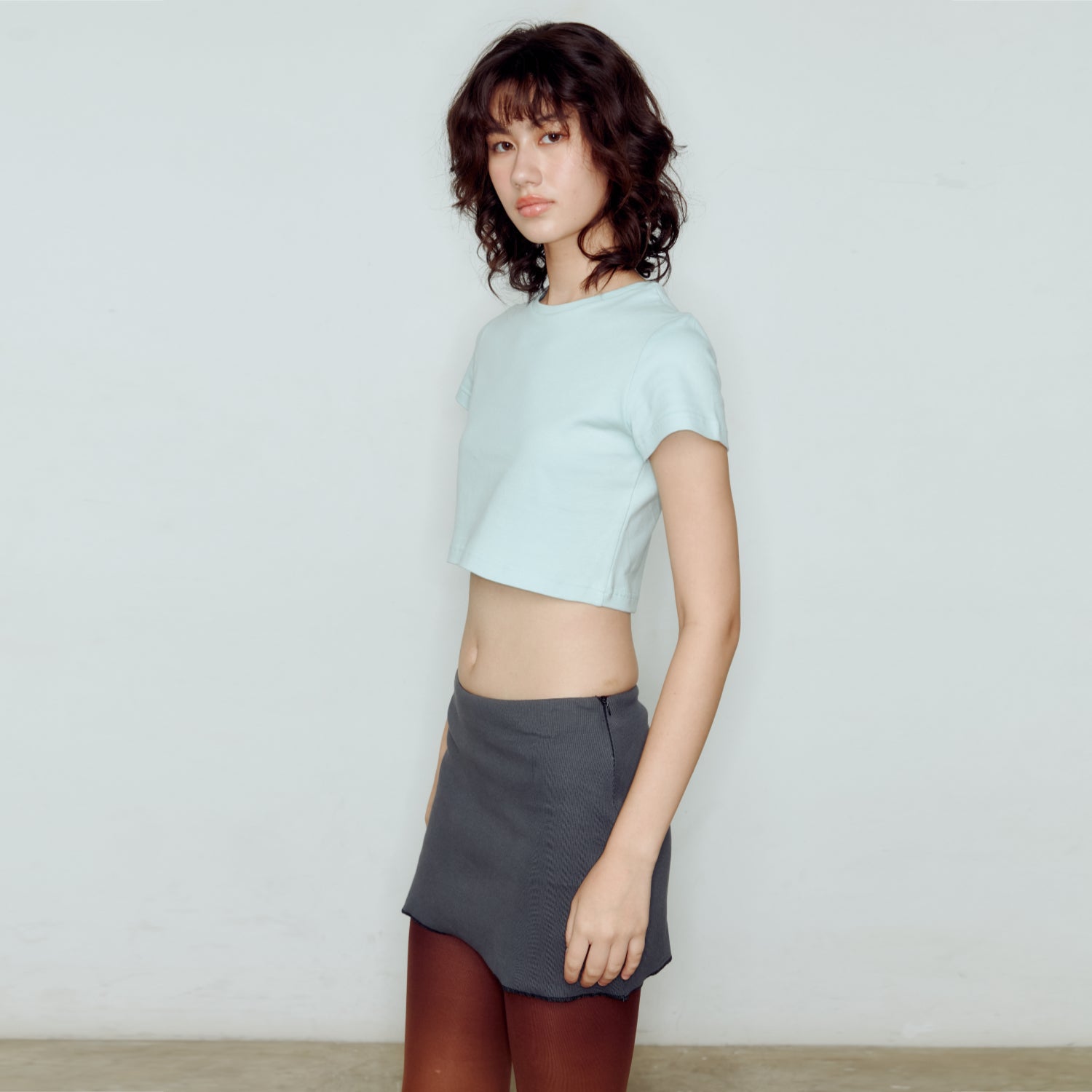 CORE - Crop Crew Neck T-Shirt
