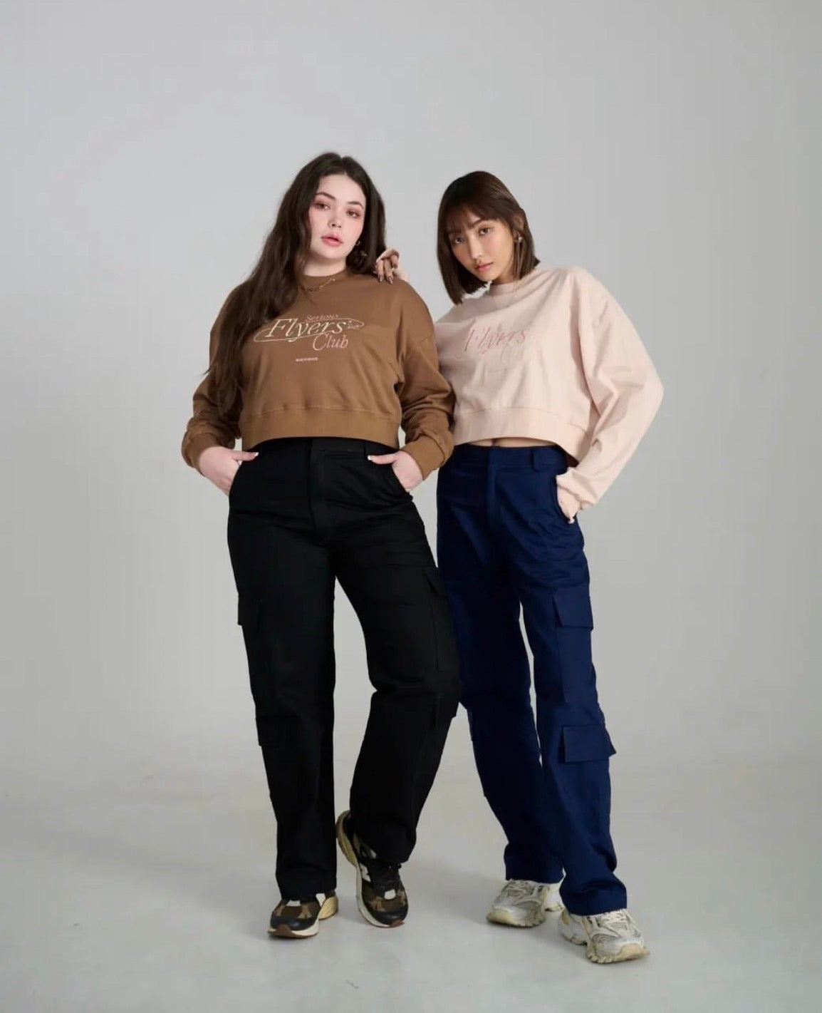 SHE KNOWS - Rework Cargo Denim