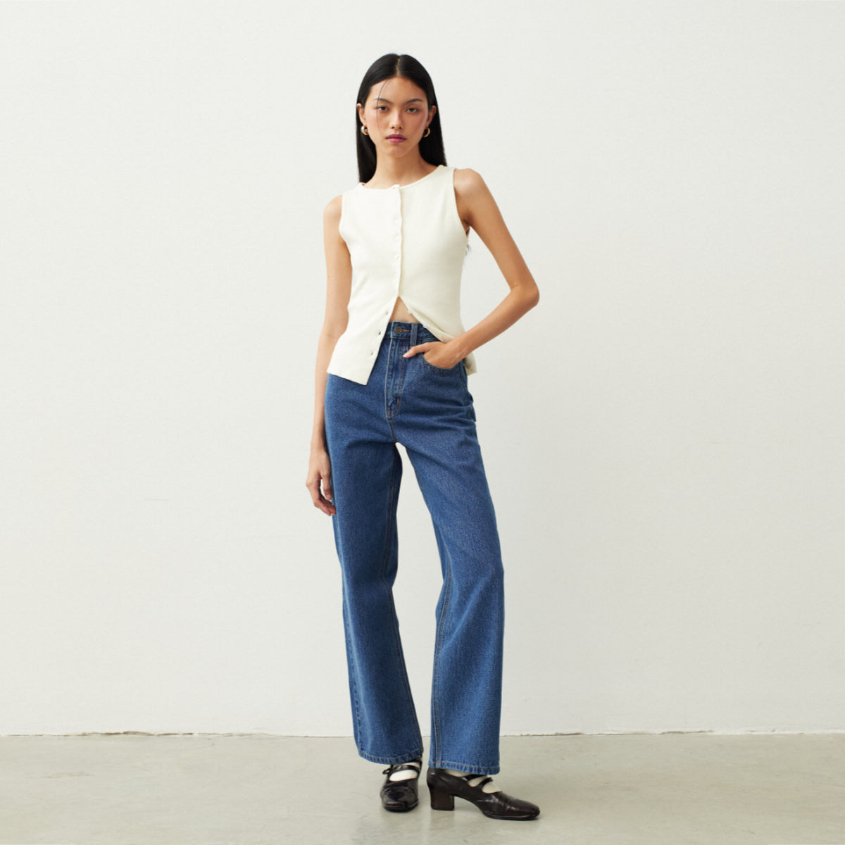 SHE KNOWS - Slim Dad Real Good Jeans