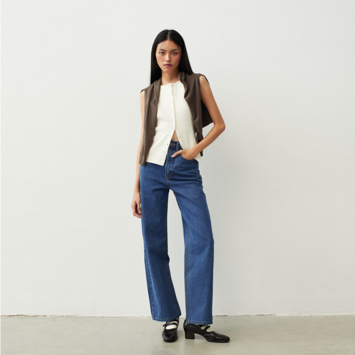 SHE KNOWS - Slim Dad Real Good Jeans