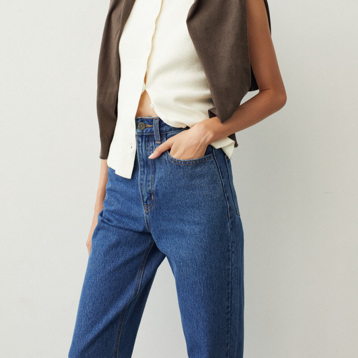 SHE KNOWS - Slim Dad Real Good Jeans