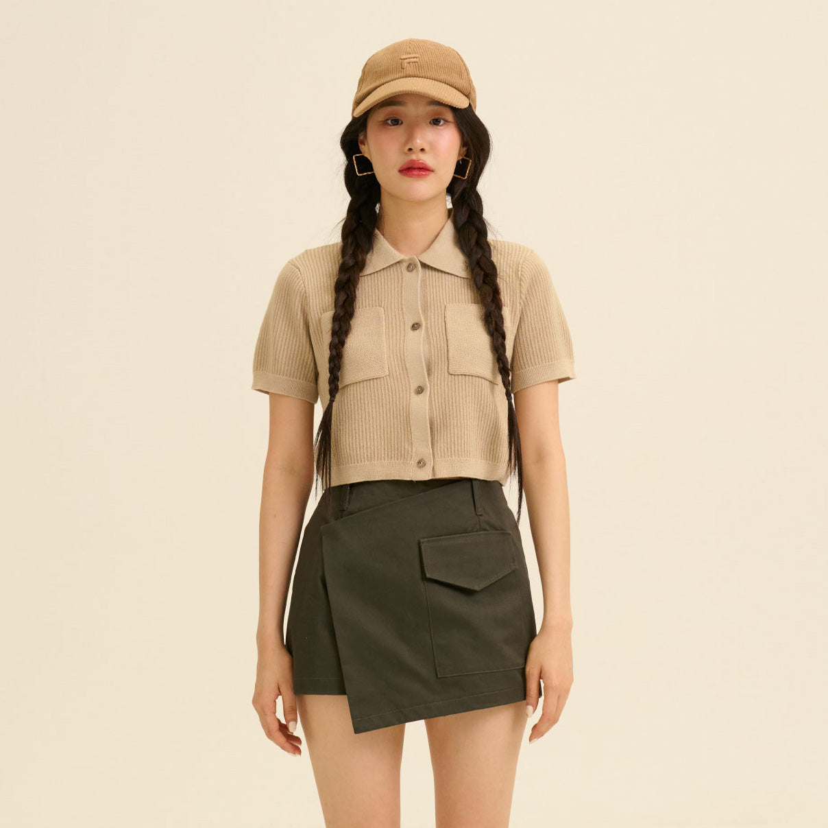 SHE KNOWS - Spencer Skort