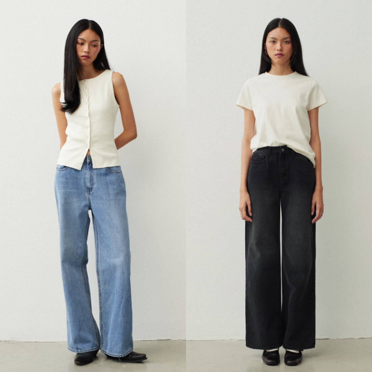 SHE KNOWS - Real Good Straight Jeans 001