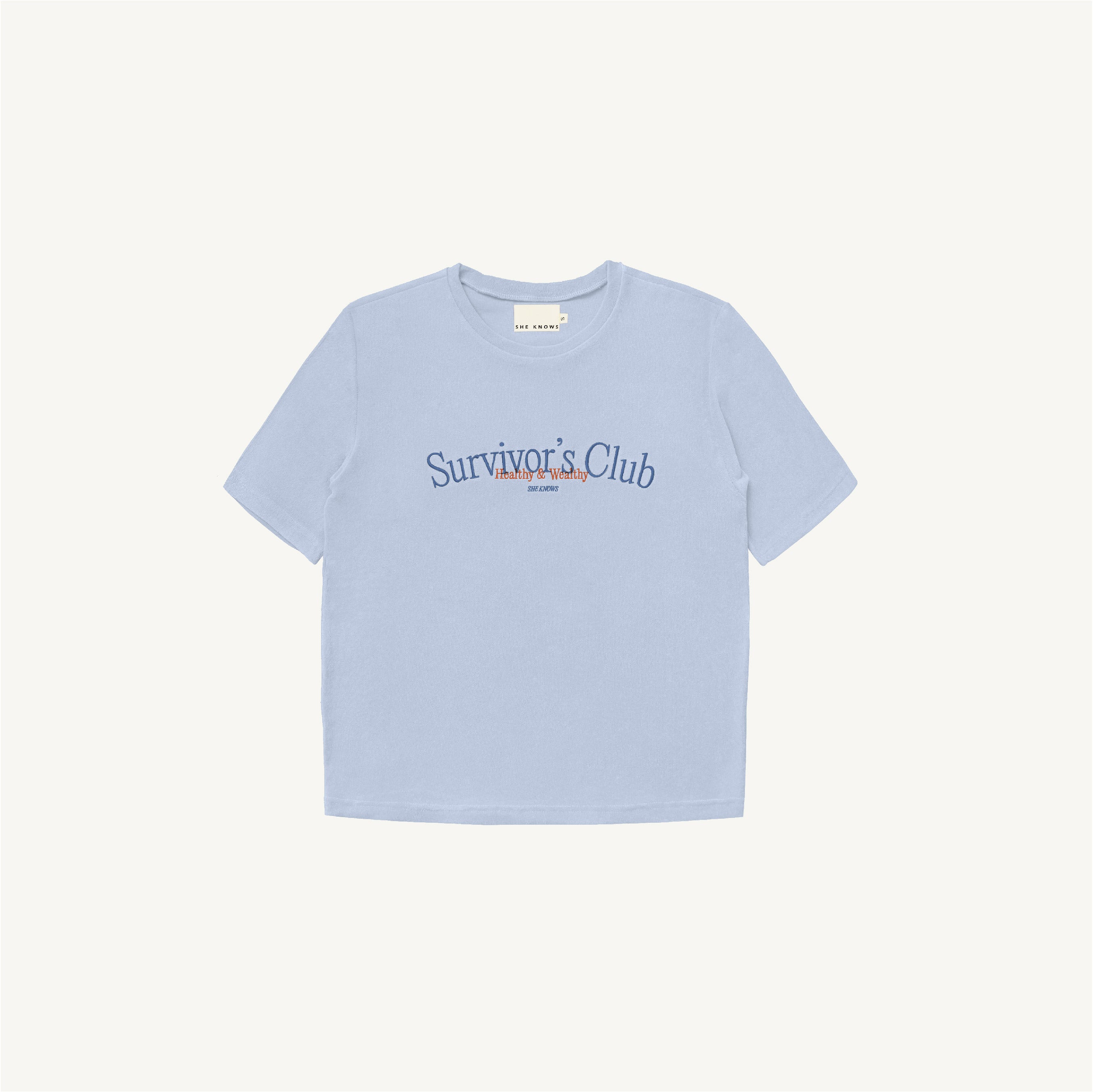 SHE KNOWS - Survivor's Club Oversized T-Shirt
