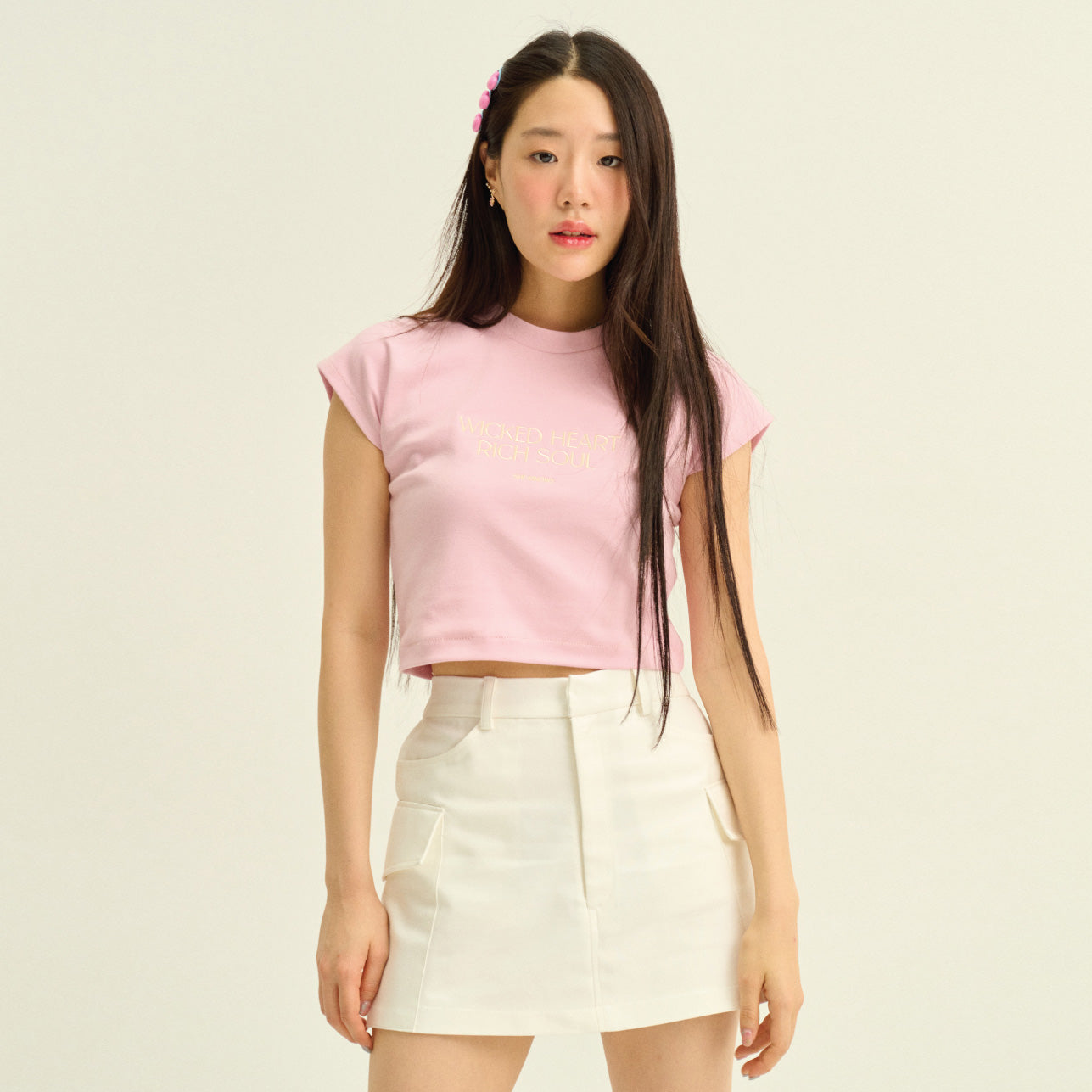 SHE KNOWS - Wicked Heart Baby Tee