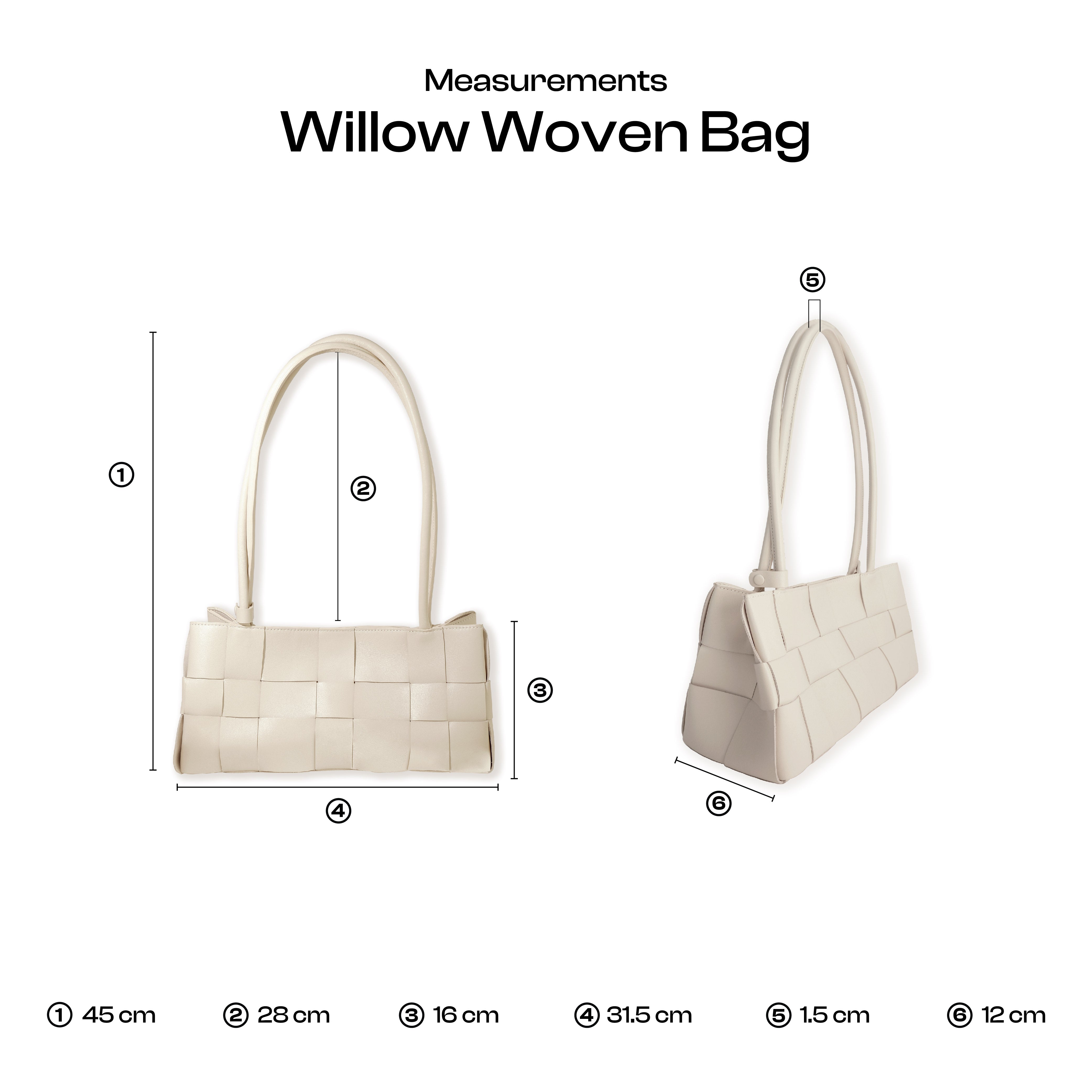 SHE KNOWS - Willow Woven Bag