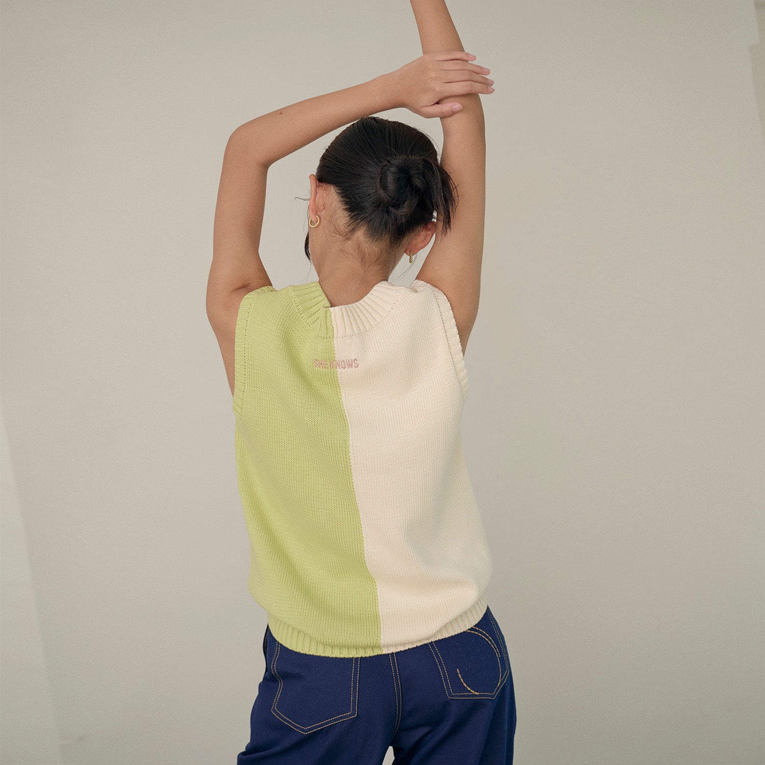 SHE KNOWS - Percy Knit Vest