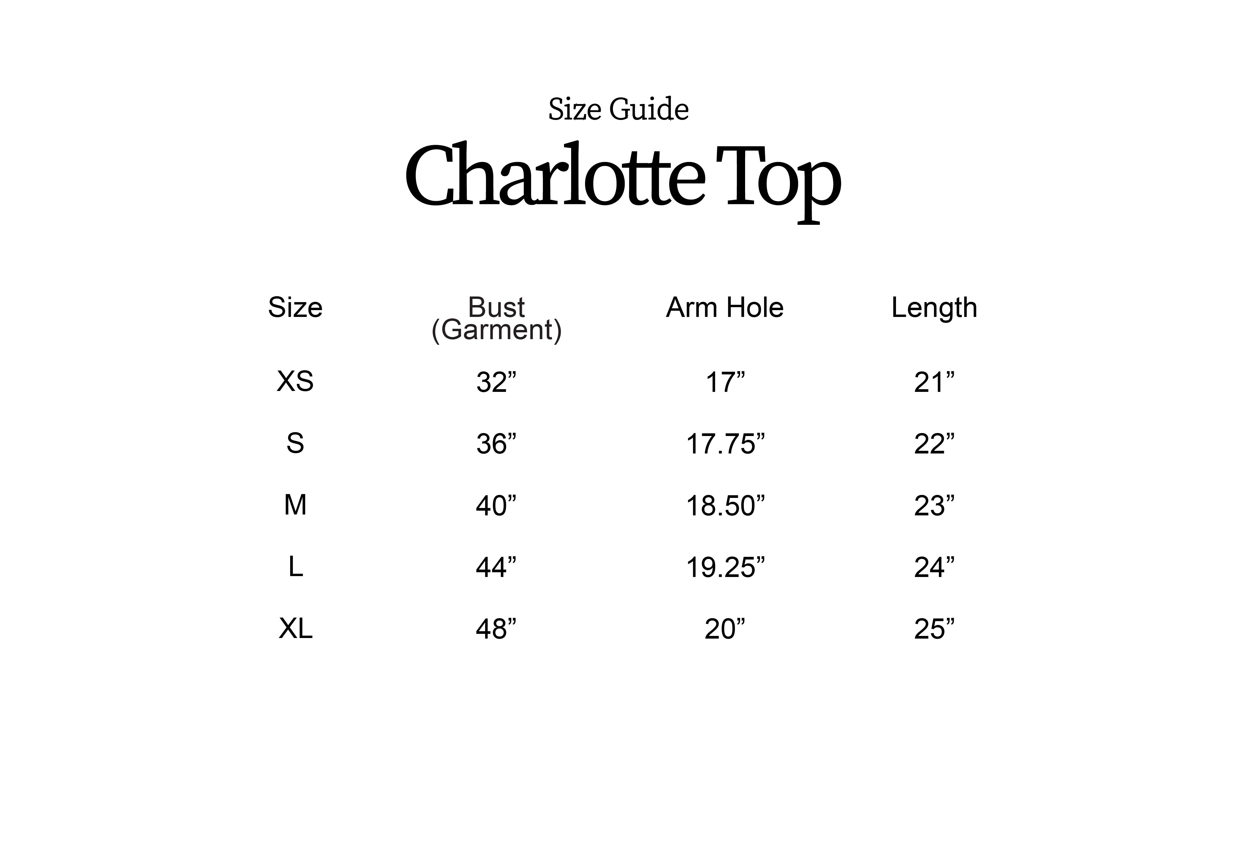 She Knows - Charlotte Top