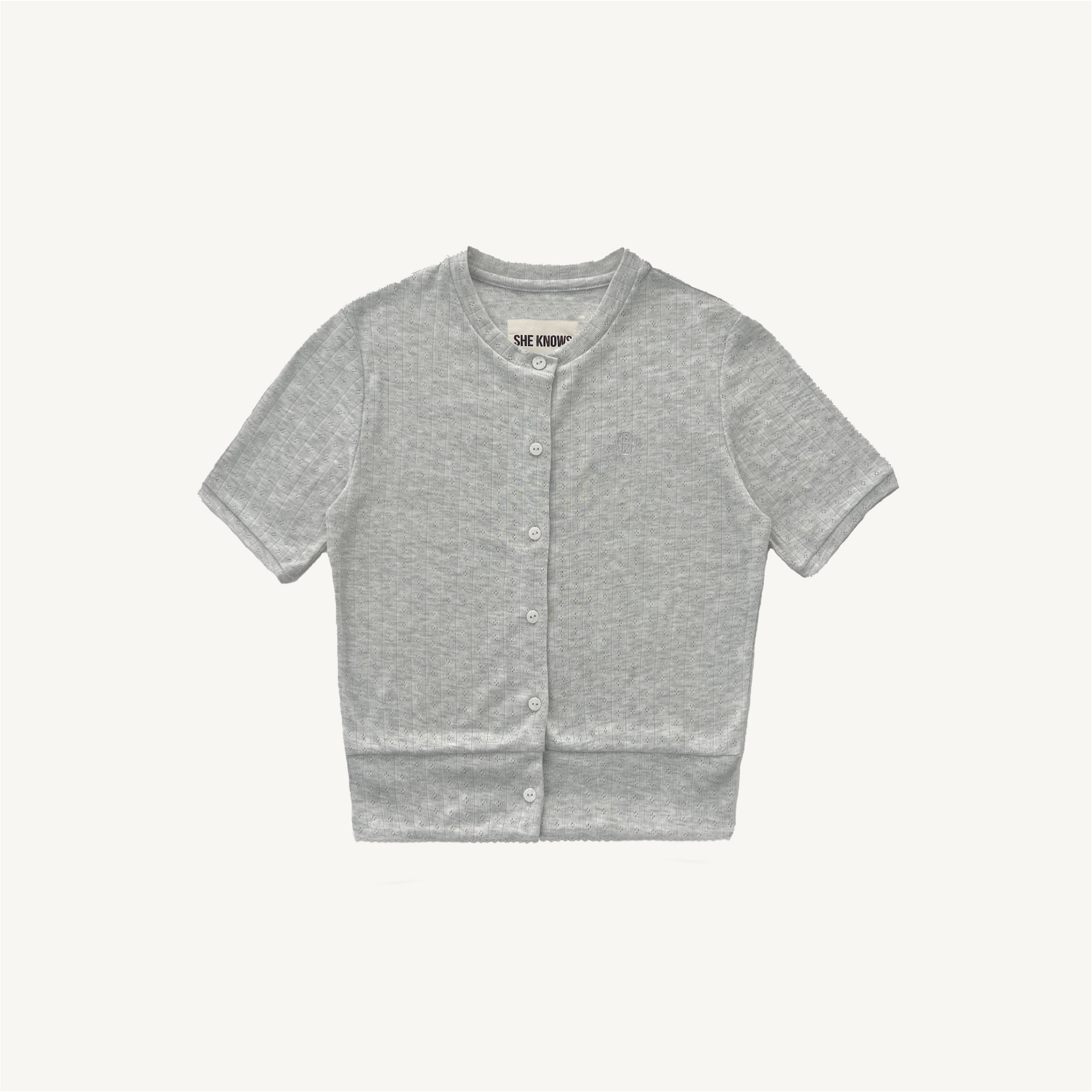 SHE KNOWS - Bisou Pointelle Cardigan