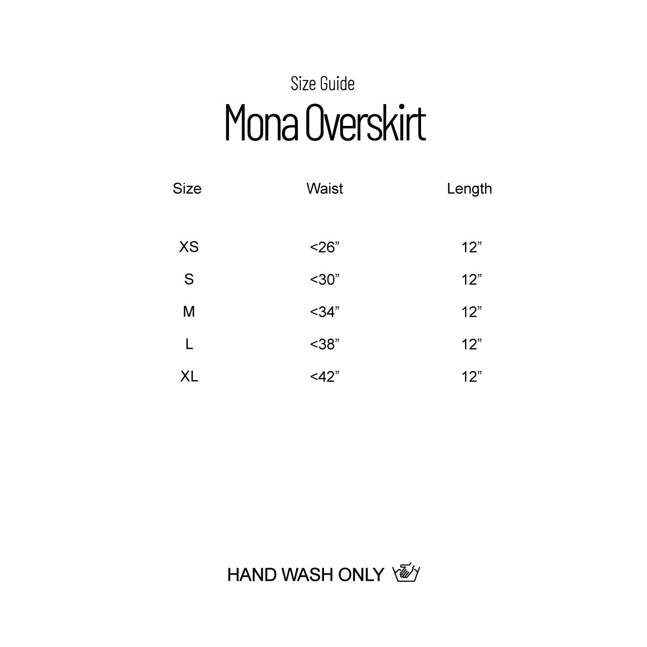 SHE KNOWS - Mona Overskirt