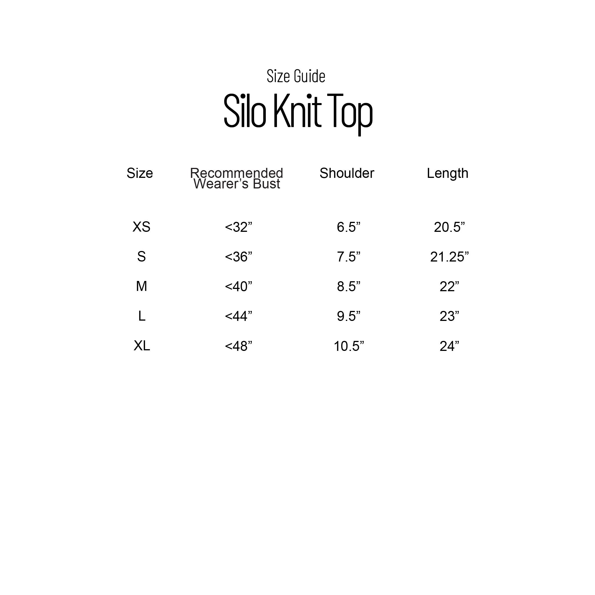 She Knows - Silo Knit Top