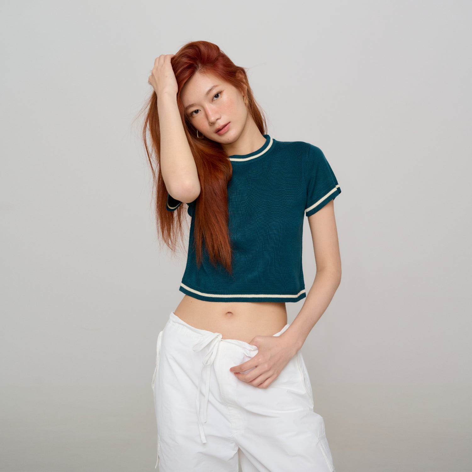 SHE KNOWS - Baby Knit Top