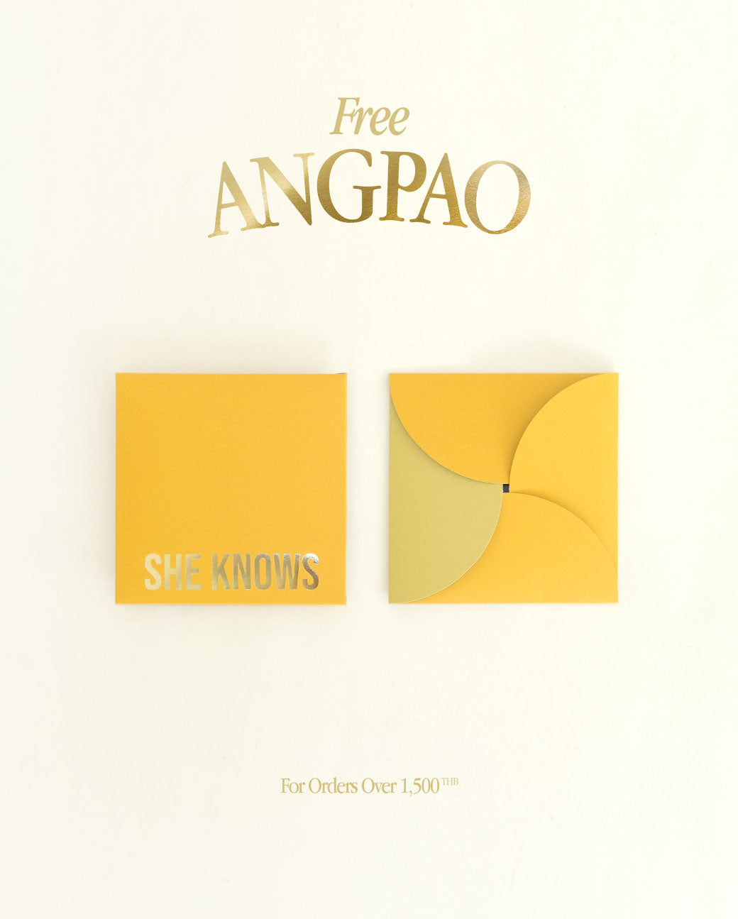SHE KNOWS - Ang Pao (x2) Signature 2024 Lunar New Year