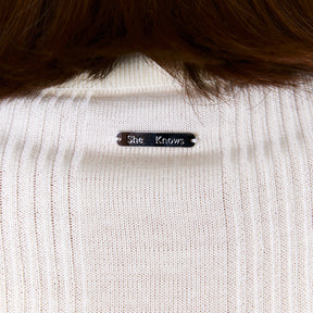 SHE KNOWS - Maya Knit Shirt