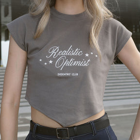 SHE KNOWS - Realistic Optimist Baby Tee