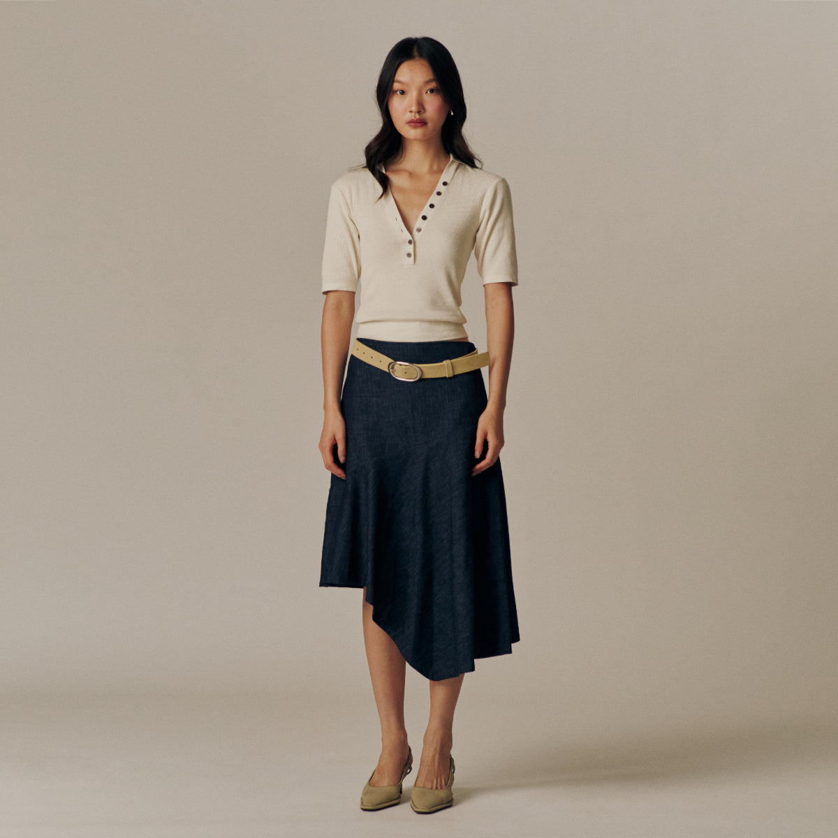 SHE KNOWS - Claude Suede Belt