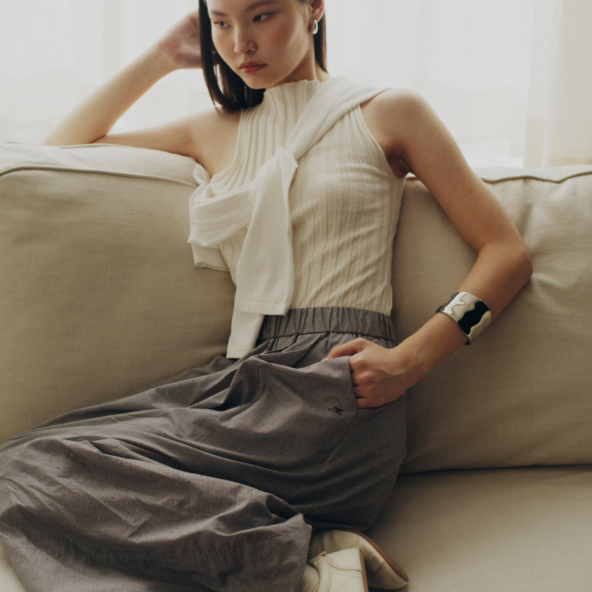 She Knows - Silo Knit Top