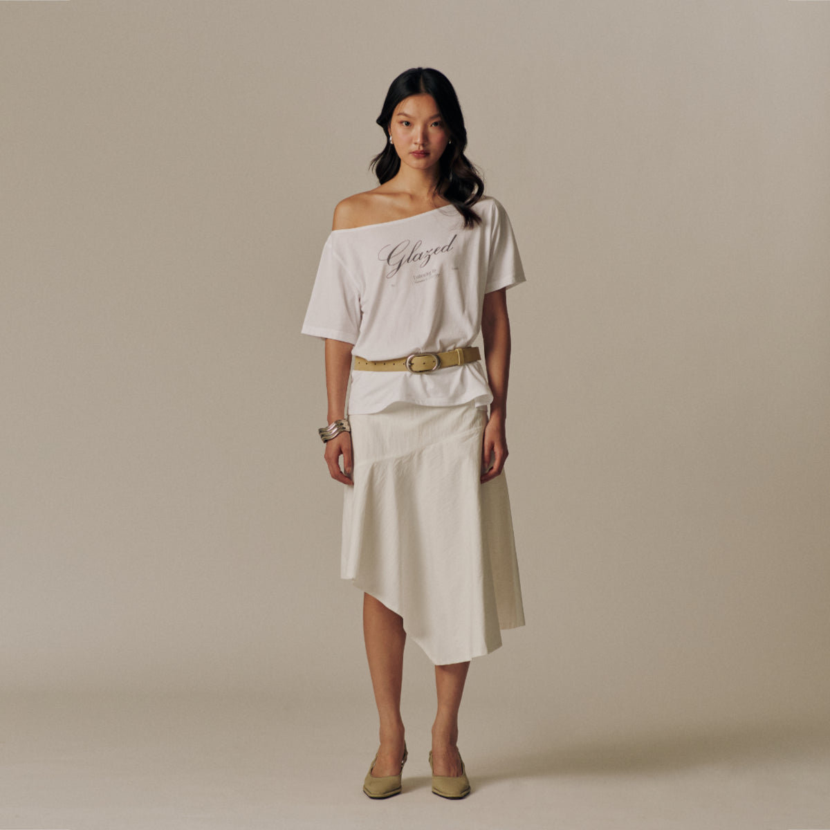 SHE KNOWS - Claude Suede Belt